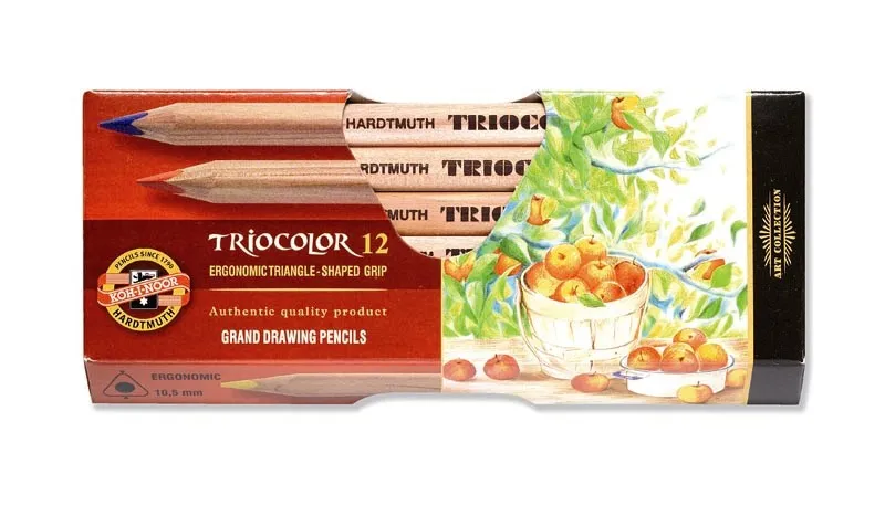 Termék főképe Pastelky trojhranné 3152 natural 12 barev