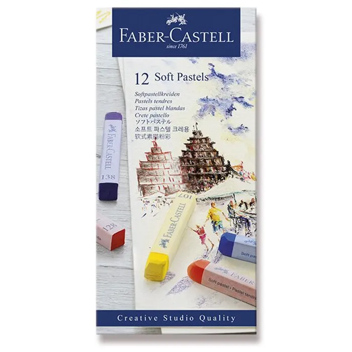 Termék főképe Pastelové křídy Faber-Castell 12 barev