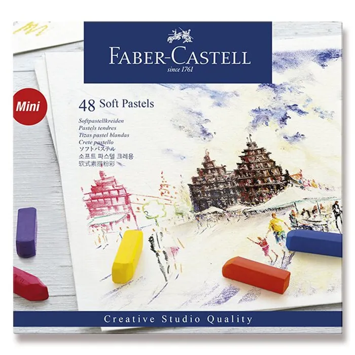 Termék főképe Pastelové křídy Faber-Castell Mini 48 barev