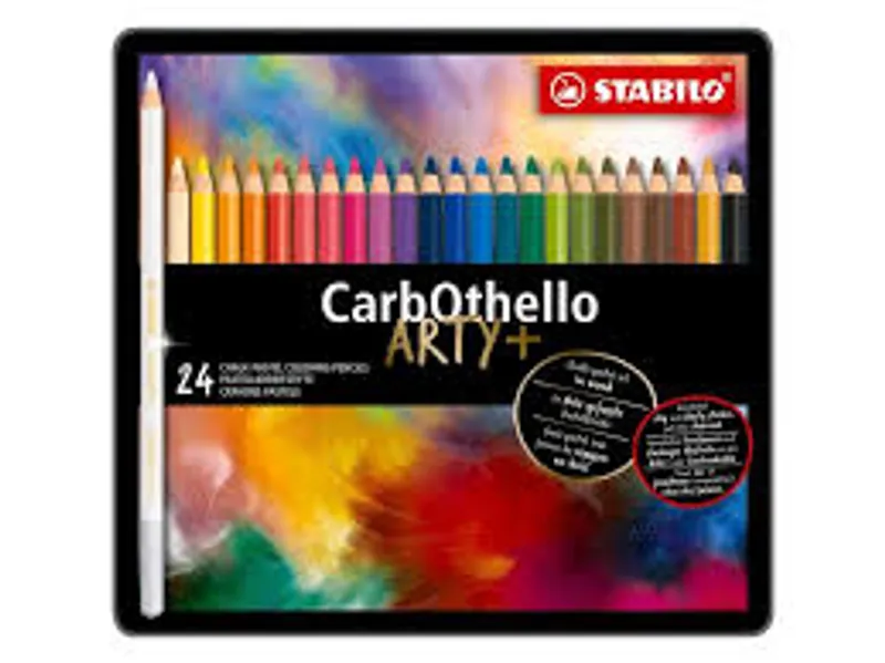Termék főképe Pastelové křídy STABILO CarbOthello - ARTY+ - 24 ks sada v plechu