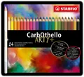 Pasztell kréták STABILO CarbOthello - ARTY+ - 24 db dobozban szett