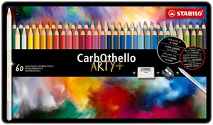 Pasztell kréták STABILO CarbOthello - ARTY+ - 60 db dobozban szett