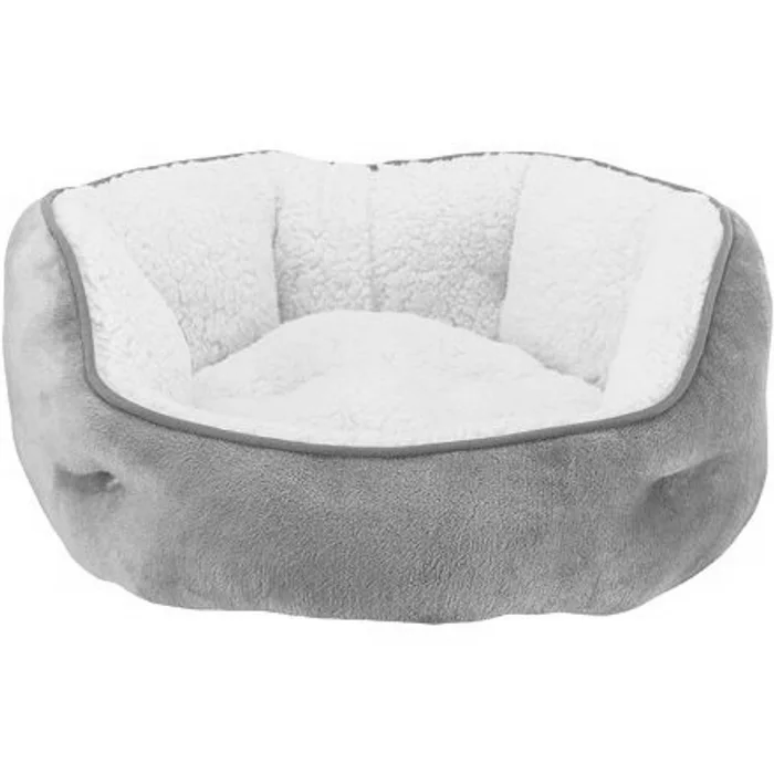 Termék főképe Pelech kulatý COSMA s kožešinou 60 cm, hnědo/béžový