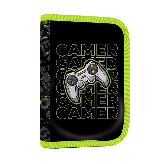 Termék főképe Penál 1 p. 2 chlopně, prázdný Gamer