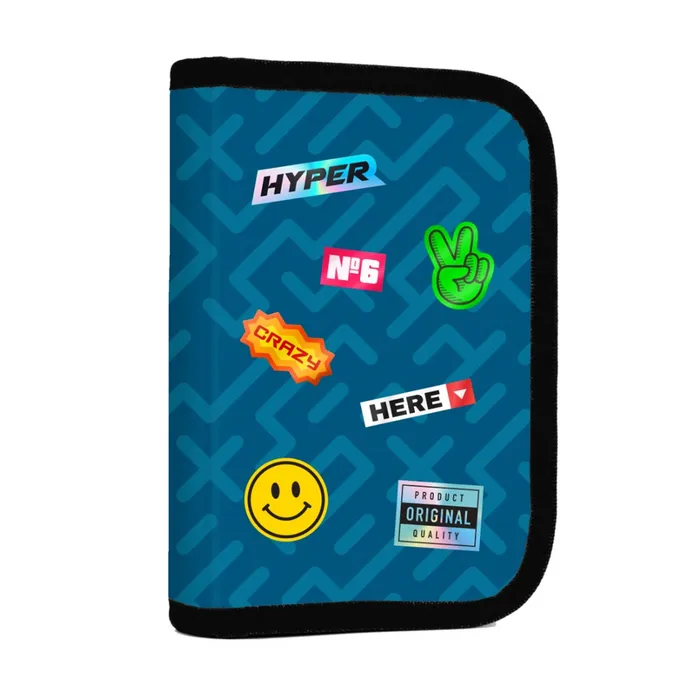 Termék főképe Penál 1 p. 2 chlopně, prázdný OXY GO Stickers