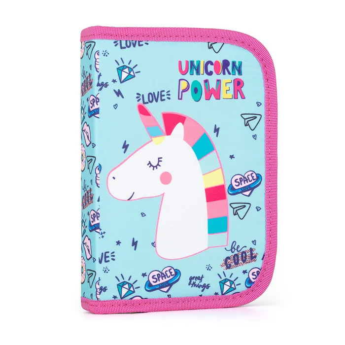 Termék főképe Penál 1 p. 2 chlopně, prázdný Unicorn iconic
