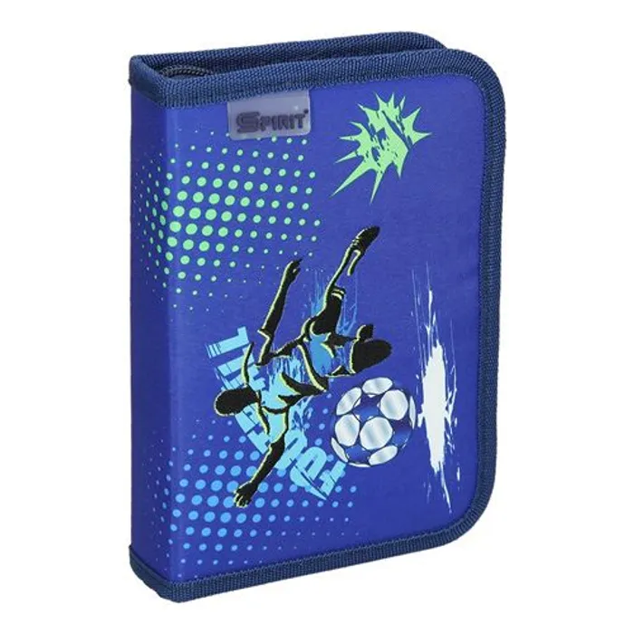 Termék főképe Penál 1-patrový / 2 klopy plný, 3D Football