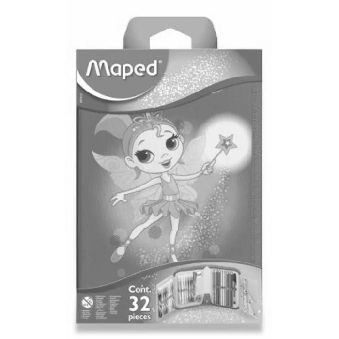 Termék főképe Penál Maped Tatoo - 1patrový, vybavený, motiv Fairy