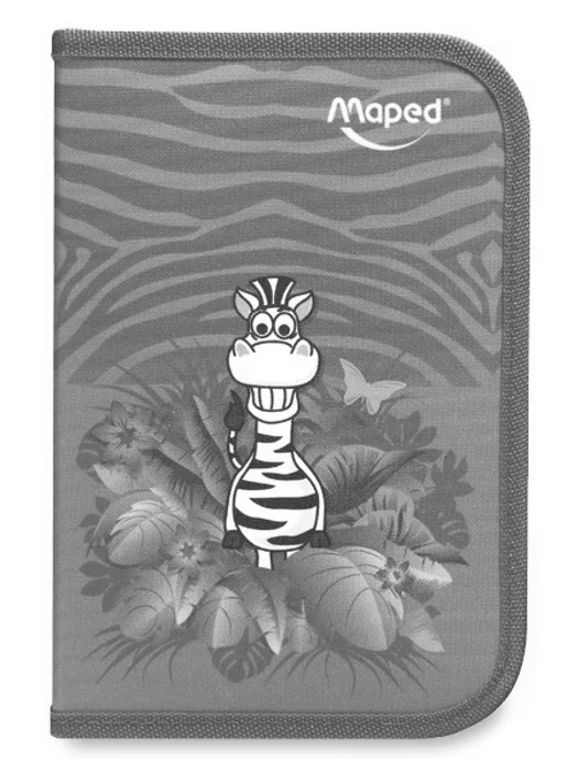 Termék főképe Penál Maped Tatoo - 1patrový, vybavený, motiv Jungle
