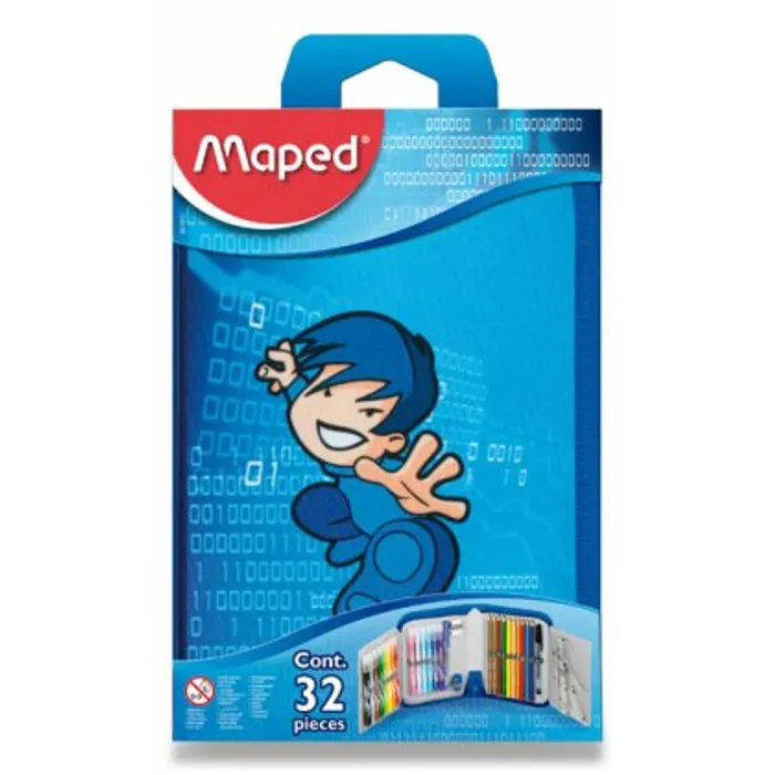 Termék főképe Penál Maped Tatoo - 1patrový, vybavený, motiv Karaté