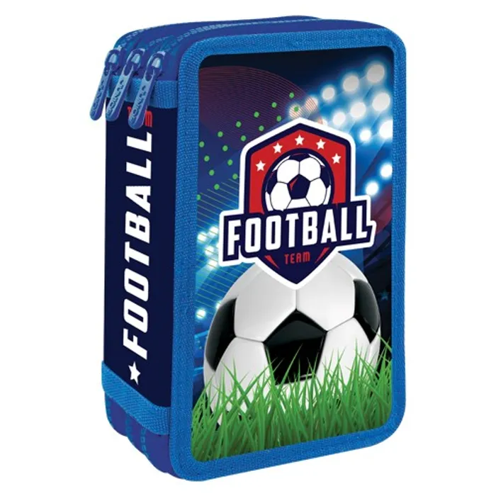 Termék főképe Penál plátěný plný - 3 patrový, 43 dílný - Serie 5 - Football Team