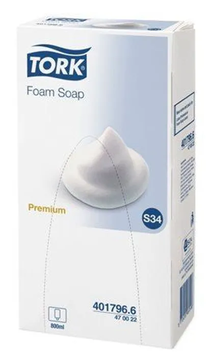 Termék főképe Pěnové mýdlo, sensitive, TORK 470022 "Premium", perlové bílá