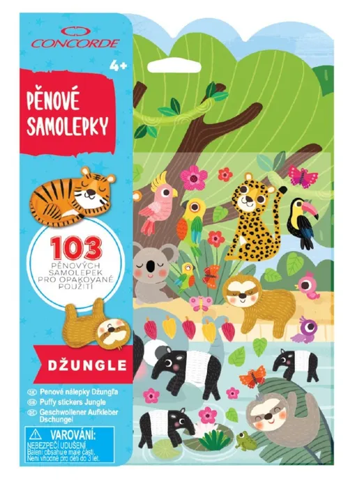 Termék főképe Pěnové samolepky CONCORDE Džungle