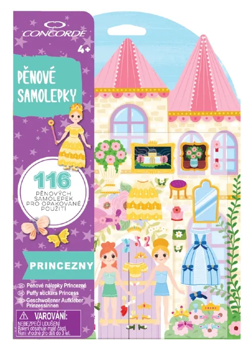 Termék főképe Pěnové samolepky CONCORDE Princezny
