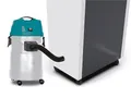 Perforátor kartonu KOBRA FLEXPACK s kompletním systémem sběru prachu DCS-500