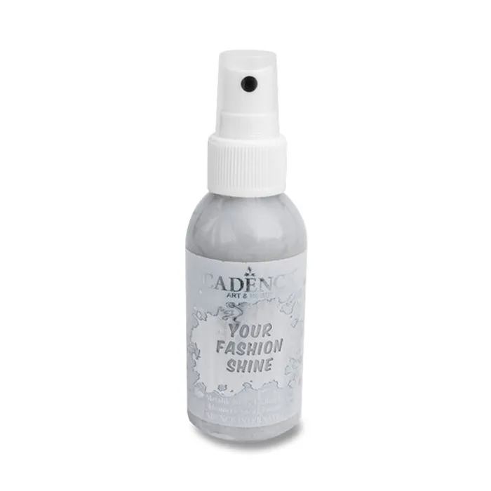 Termék főképe Perleťová barva na tmavý textil 100 ml, stříbrná