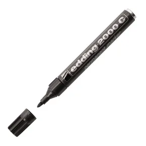 Tartós jelölő 2000, fekete, 1,5-3mm, kúpos hegy, SZEDÉS