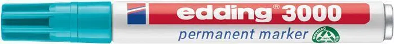 Termék főképe Permanentní popisovač "3000", tyrkysová, 1,5-3 mm, kuželový hrot, EDDING 7580228013