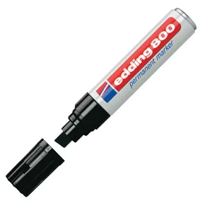 Állandó jelölő 800, fekete, 4-12mm, ékvégű, SZÉRLÉS