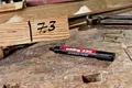 Állandó jelölő ED 330, fekete, 1-5mm, ékvég, EDDING