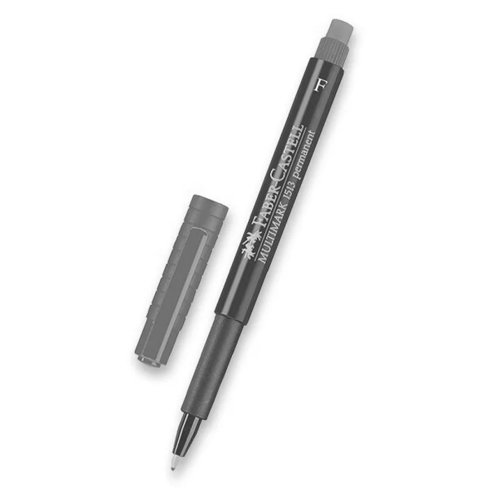 Termék főképe Permanentní popisovač Faber-Castell 1513 F čevený