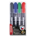 Permanens marker Kores K-Marker készlet 4 színből