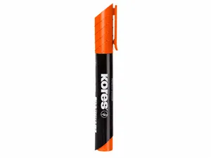Kores K-Marker XP1 narancssárga, kerek hegyű, 3 mm-es permanens toll