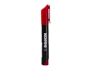 Kores K-Marker XP2 piros, állandó feliratú toll, 3–5 mm-es ferde hegyű