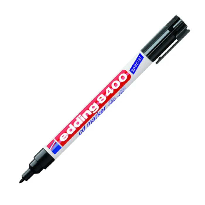 Termék főképe Permanentní popisovač na CD/DVD "8400", černá, 0,5-1mm, EDDING