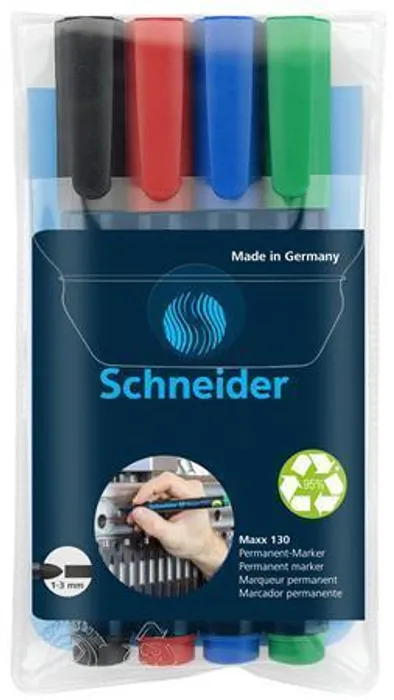 Termék főképe Permanentní popisovač Schneider Maxx 130 sada 4 barev