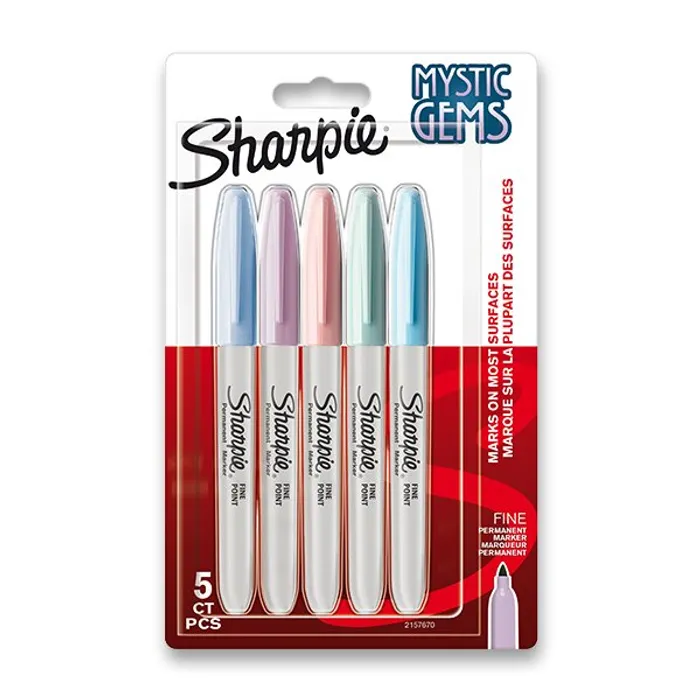 Termék főképe Permanentní popisovač Sharpie Fine Mystic sada 5 barev