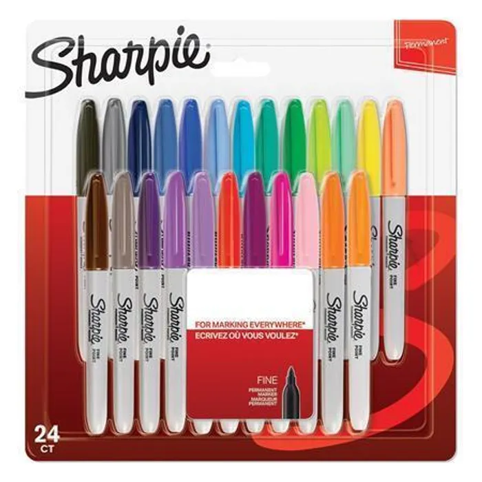 Termék főképe Permanentní popisovač Sharpie Fine sada 24 ks