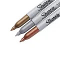 Következő termékkép Tartós marker Sharpie Finom készlet 3, fémes színből