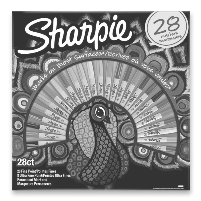 Termék főképe Permanentní popisovač Sharpie Fine + Ultra Fine Peacock sada 28 ks