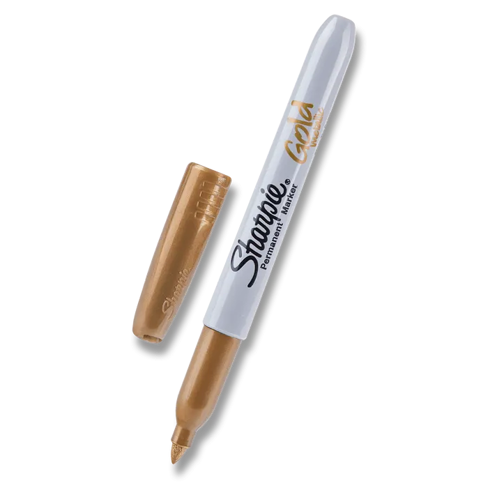 Termék főképe Permanentní popisovač Sharpie Metallic zlatý