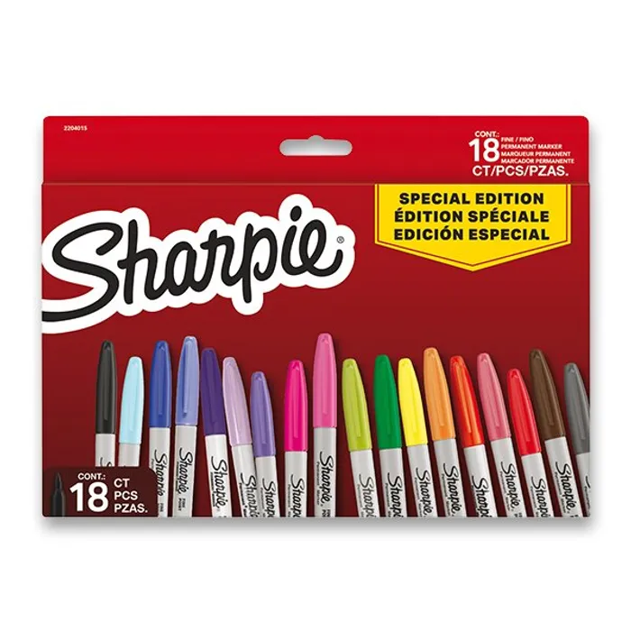 Termék főképe Permanentní popisovač Sharpie SE Red sada 18 barev