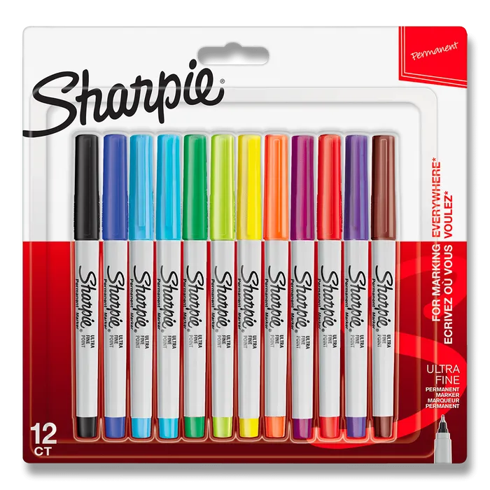 Termék főképe Permanentní popisovač Sharpie Ultra Fine 12 ks