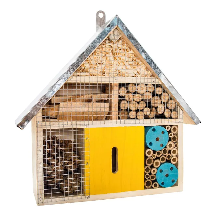 Termék főképe PetBuddy barevná vilka, hotel pro hmyz, 30 x 9 x 27.5 cm, borové dřevo