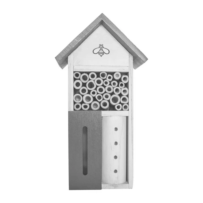 Termék főképe PetBuddy domeček se včelkou, hotel pro hmyz, 13 x 8.5 x 26 cm, borové dřevo