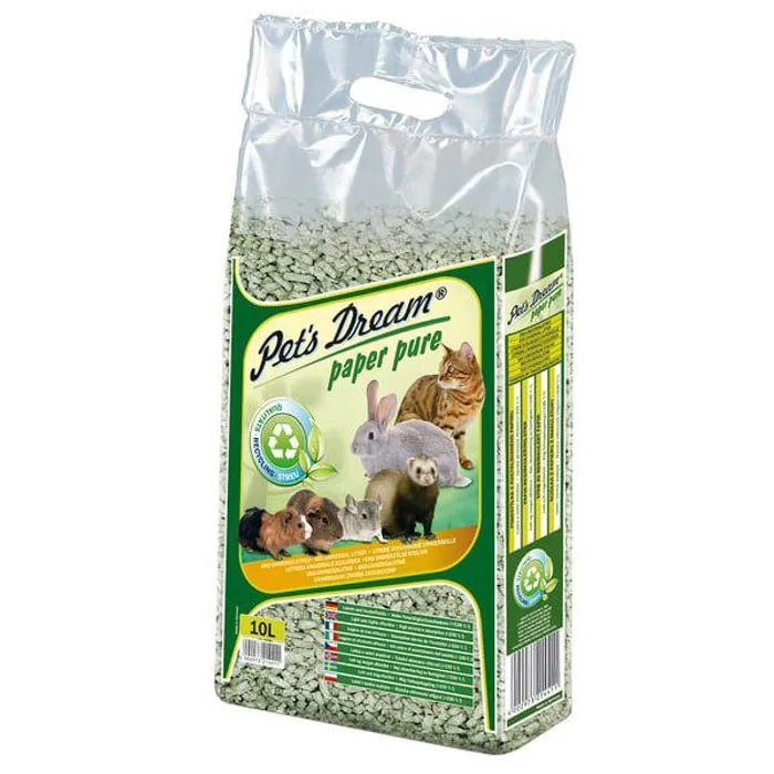Termék főképe Pets dream - PAPER PUR papírová podestýlka 10 l (4,3 kg)