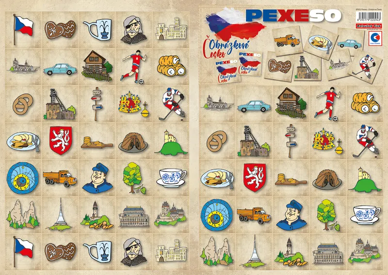 Termék főképe Pexeso Obrázkové Česko