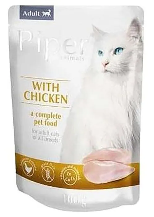 Termék főképe PIPER CAT kapsička pro kočky, kuřecí 100g