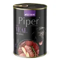 PIPER JUNIOR borjúhússal és almával, konzerv kölyökkutyáknak 400g
