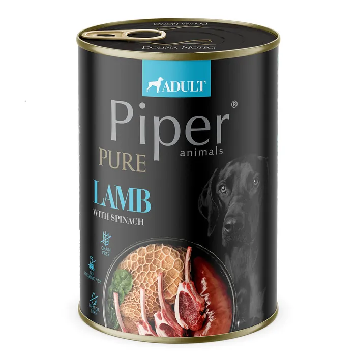 Termék főképe PIPER PLATINUM PURE čisté jehněčí, konzerva pro psy 400 g