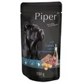 Következő termékkép PIPER bárányhússal, sárgarépával és rizzsel, tasak kutyáknak 150 g