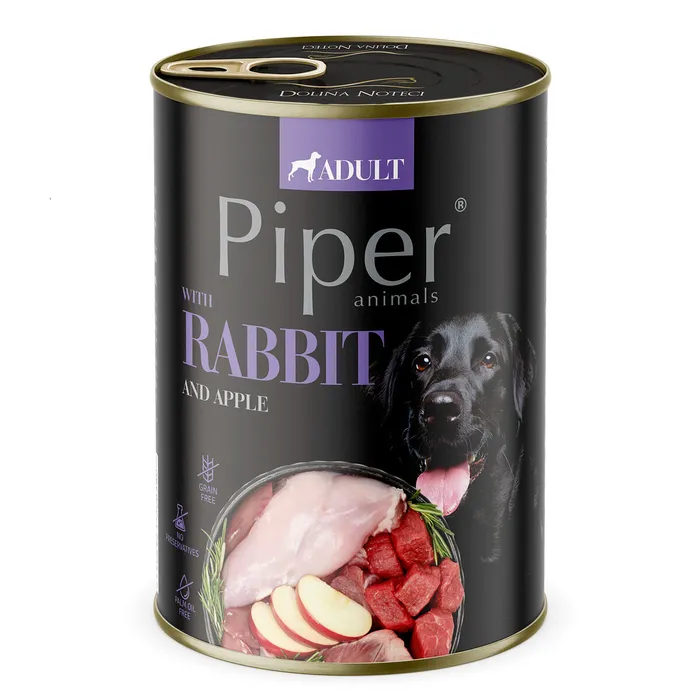 Termék főképe PIPER s králíkem, konzerva pro psy 400g