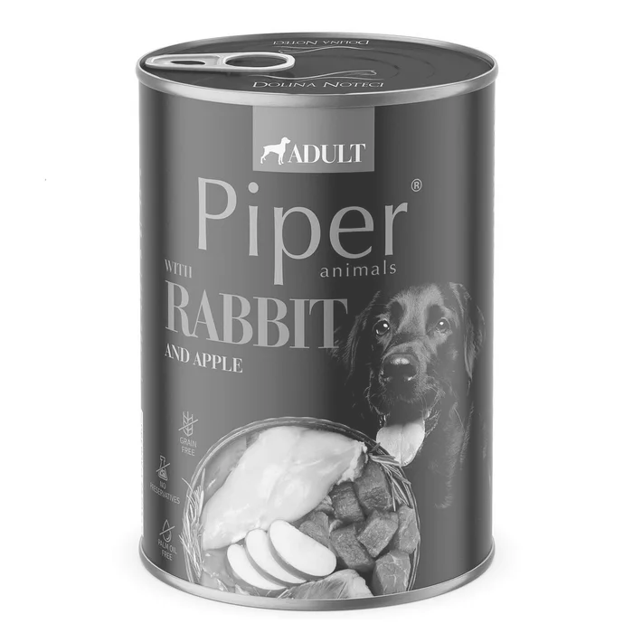 Termék főképe PIPER s králíkem, konzerva pro psy 400g
