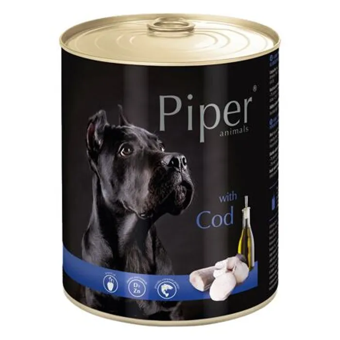 Termék főképe PIPER s treskou, konzerva pro psy 800g
