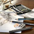 Következő termékkép Grafit ceruza Faber-Castell 112972 Pitt Monochrome Grafit készlet 11 darabból