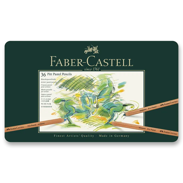 Termék főképe Pitt Pastell umělecká pastelka, plech.krabička 36ks Faber Castell 112136